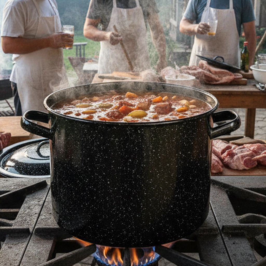 Zabíjačkový smaltovaný hrniec 30 l